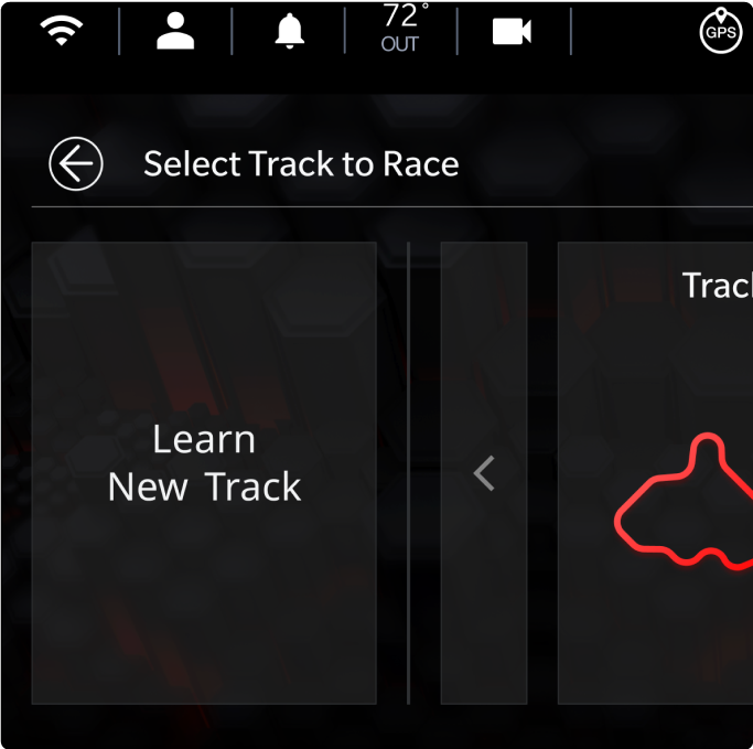Interface before usability testing